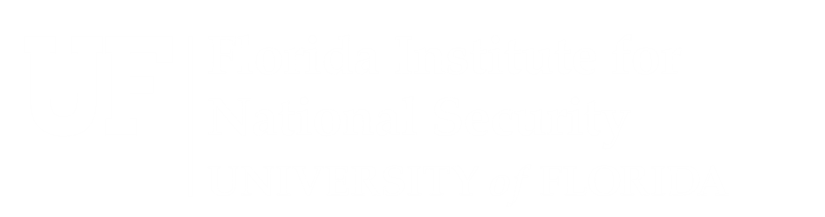 Horizontal White Logo of Florida Institute for National Security
